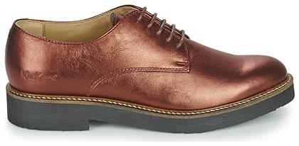 Oxfork Δερμάτινα Ανατομικά Παπούτσια Violet Kickers