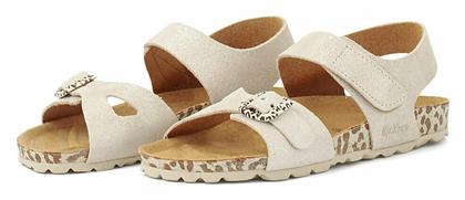 Παιδικά Πέδιλα Ανατομικά Μπεζ Kickers