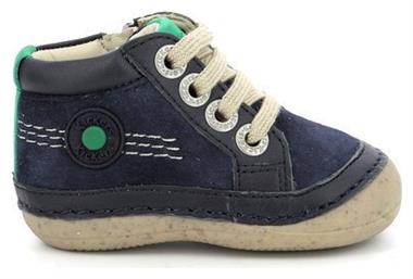 Sonistreet Παιδικά Μποτάκια με Φερμουάρ Μπλε Kickers
