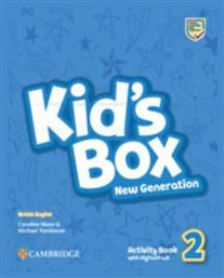 Kid's Box New Generation 2, Activity Book With Digital Pack - Cambridge University