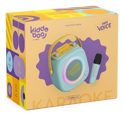 Σύστημα Karaoke με Ασύρματo Μικρόφωνo σε Πράσινο Χρώμα Kiddoboo