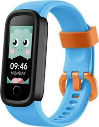 Kiddoboo Smart Band Παιδικό Smartwatch με Λουράκι από Καουτσούκ/Πλαστικό Γαλάζιο από το Troumpoukis