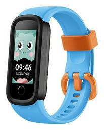 Smart Band Παιδικό Smartwatch με Λουράκι από Καουτσούκ/Πλαστικό Γαλάζιο Kiddoboo