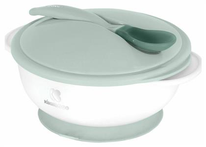 Παιδικό Σετ Φαγητοδοχείου από Πλαστικό Τιρκουάζ 2τμχ Kikka Boo