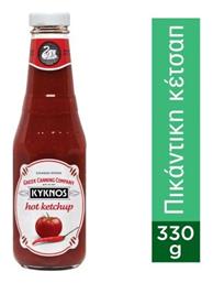 Κέτσαπ Hot 330gr Κύκνος