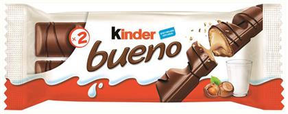 Bueno Γκοφρέτα Γάλακτος Φουντούκι 43gr Kinder