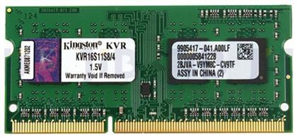 4GB DDR3 KVR16S11S8/4 Kingston