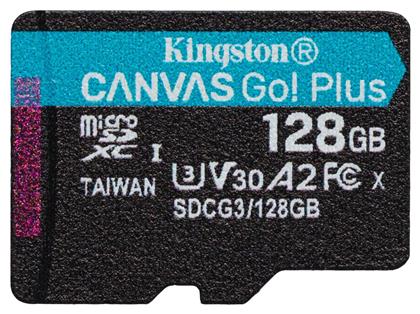 Canvas Go! Plus microSDXC 128GB Class 10 U3 V30 A2 UHS-I Kingston