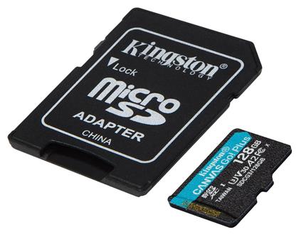 Canvas Go! Plus microSDXC 128GB Class 10 U3 V30 UHS-I Kingston