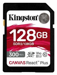 Canvas React Plus SDXC Class 10 U3 V90 UHS-II Kingston
