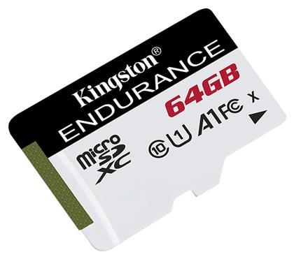 Endurance microSDXC 64GB Class 10 U1 V10 A1 UHS-I Kingston