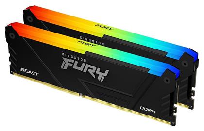 Fury Beast 16GB DDR4 με 2 Modules (2x8GB) Kingston