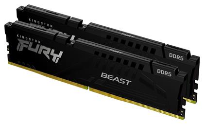Fury Beast 16GB DDR5 με 2 Modules (2x8GB) Kingston