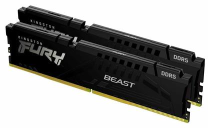Fury Beast 32GB DDR5 με 2 Modules (2x16GB) Kingston