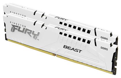 Fury Beast 64GB DDR5 RAM με 2 Modules (2x32GB) και Ταχύτητα 5200 για Desktop Kingston