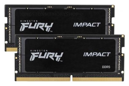 Fury Impact 64GB DDR5 με 2 Modules (2x32GB) Kingston