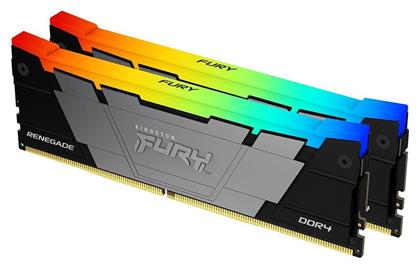 Fury Renegade Rgb 16GB DDR4 με 2 Modules (2x8GB) Kingston