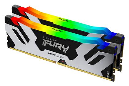 Fury Renegade RGB 32GB DDR5 με 2 Modules (2x16GB) Kingston