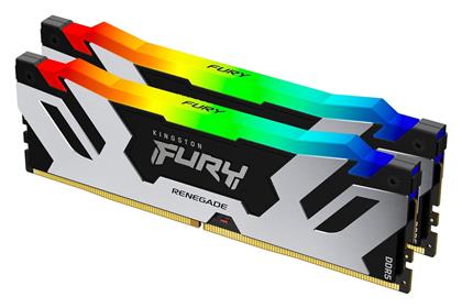 Fury Renegade RGB 32GB DDR5 με 2 Modules 2x16GB Kingston