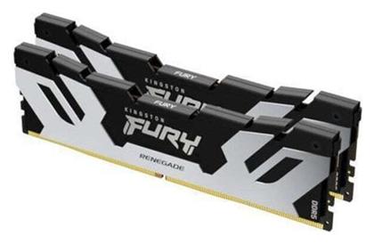 Fury Renegade Silver 32GB DDR5 RAM με 2 Modules (2x16GB) και Ταχύτητα 7200 για Desktop Kingston