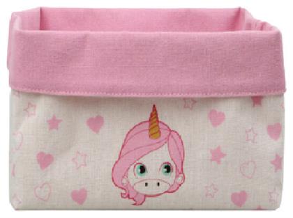 Βρεφικό Καλάθι Καλλυντικών Unicorn Ροζ Kiokids