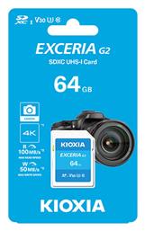 SDXC 64GB Class 10 U3 V30 UHS-I Kioxia