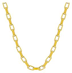 Αλυσίδα Λαιμού Επιχρυσωμένη από Ατσάλι Kiriakos Gofas