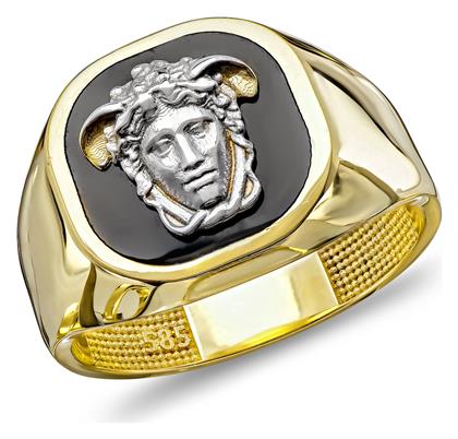 Ανδρικό Δαχτυλίδι Χρυσό 14Κ Kiriakos Gofas