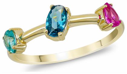 Γυναικείο Δαχτυλίδι Χρυσό 9Κ Kiriakos Gofas