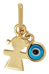 Μενταγιόν Παιδικό Κολιέ Οικογένεια από Χρυσό με Αλυσίδα 14K KL3289 Kiriakos Gofas