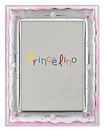 Παιδική Κορνίζα Ασημένια σε Ασημί Χρώμα Kiriakos Gofas