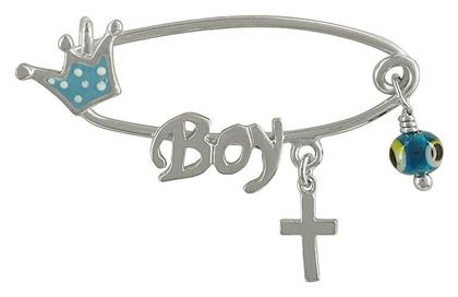 Παιδική Παραμάνα Νεογέννητο από Ασήμι Kiriakos Gofas