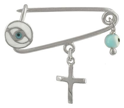 Παιδική Παραμάνα Νεογέννητο από Ασήμι Kiriakos Gofas