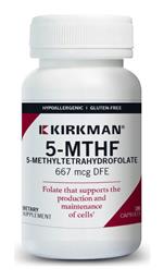 5-mthf 180 κάψουλες Kirkman