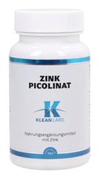 Zinc Picolinate 25mg 100 κάψουλες Klean Labs