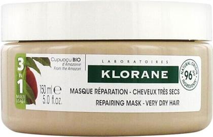 Klorane Μάσκα Μαλλιών Nourishing & Repairing with Organic Cupuacu Butter για Επανόρθωση 150ml