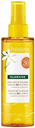 Polysianes SPF30 Αντηλιακό Λάδι Klorane