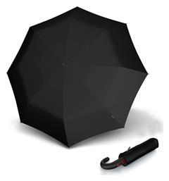 Folding Αυτόματη Ομπρέλα Βροχής Σπαστή Μαύρη Knirps