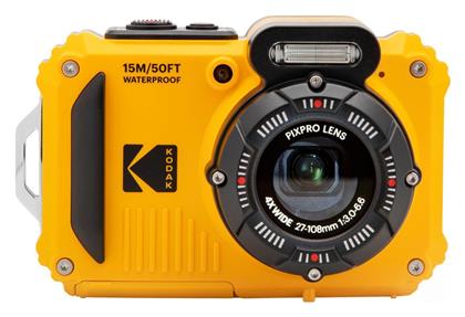 WPZ2 16MP Full HD (1080p) Οπτικό Ζουμ 4x Κίτρινη Kodak