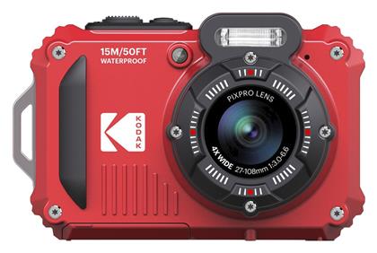 WPZ2 16MP Full HD (1080p) Οπτικό Ζουμ 4x Κόκκινη Kodak