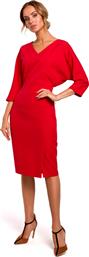 ΚΟΚΚΙΝΟ ΚΟΜΨΟ PENCIL ΦΟΡΕΜΑ - 386922 από το Style Icon Boutique