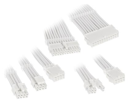 Core Adept Braided Cable Extension Kit Peripheral - Peripheral Cable Λευκό (COREADEPT-EK-WHT) Kolink