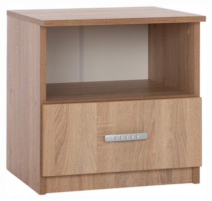 Κομοδίνο Adler Ξύλινο Sonama Oak 45x40x48cm - HomeMarkt