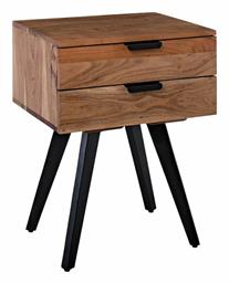 Κομοδίνο Anko από Μασίφ Ξύλο 47x35x65cm - Woodwell