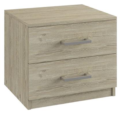 Κομοδίνο Devon Ξύλινο Μπεζ 48x40x41cm - Woodwell