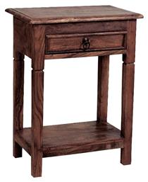 Κομοδίνο Dorp από Μασίφ Ξύλο 40x30x60cm - Woodwell