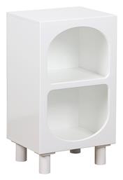 Κομοδίνο Emersi Ξύλινο Λευκό 40x32x70cm - Pakketo