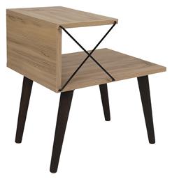 Κομοδίνο Gather Ξύλινο Sonoma / Καρυδί 50x40x55cm - Pakketo