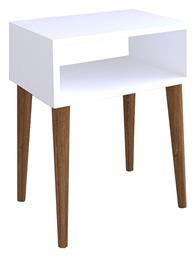 Κομοδίνο Hank Ξύλινο 45x30x60cm - Pakketo