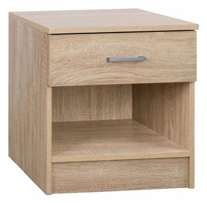 Κομοδίνο Laney Ξύλινο Sonoma 45x35.5x47cm - HomeMarkt